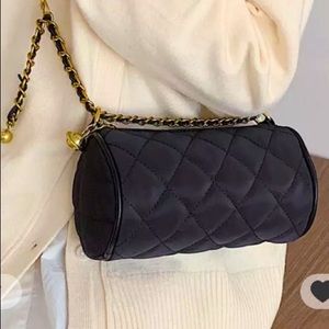 Cloth quilted mini Crossbody bag
